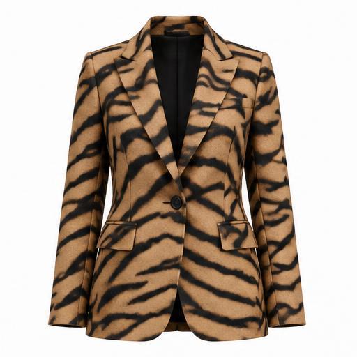 Tiger-print tailoring